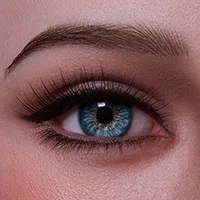 Bleu avec veines