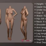 FunWest Doll 157 cm bonnet D silicone – European Alexa — vue 3
