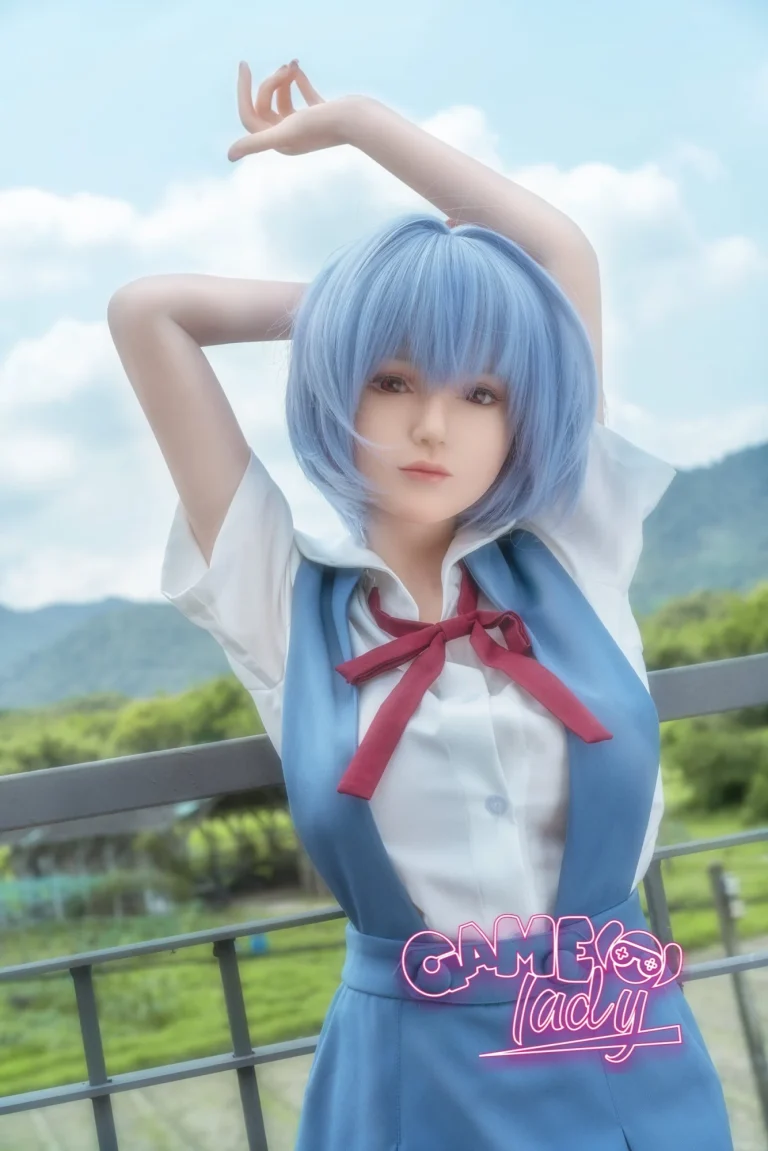 Game femme 156 cm bonnet E silicone – Rei Ayanami