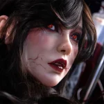 Irontech Doll 167 cm bonnet D silicone – Halloween Eileen — vue 4