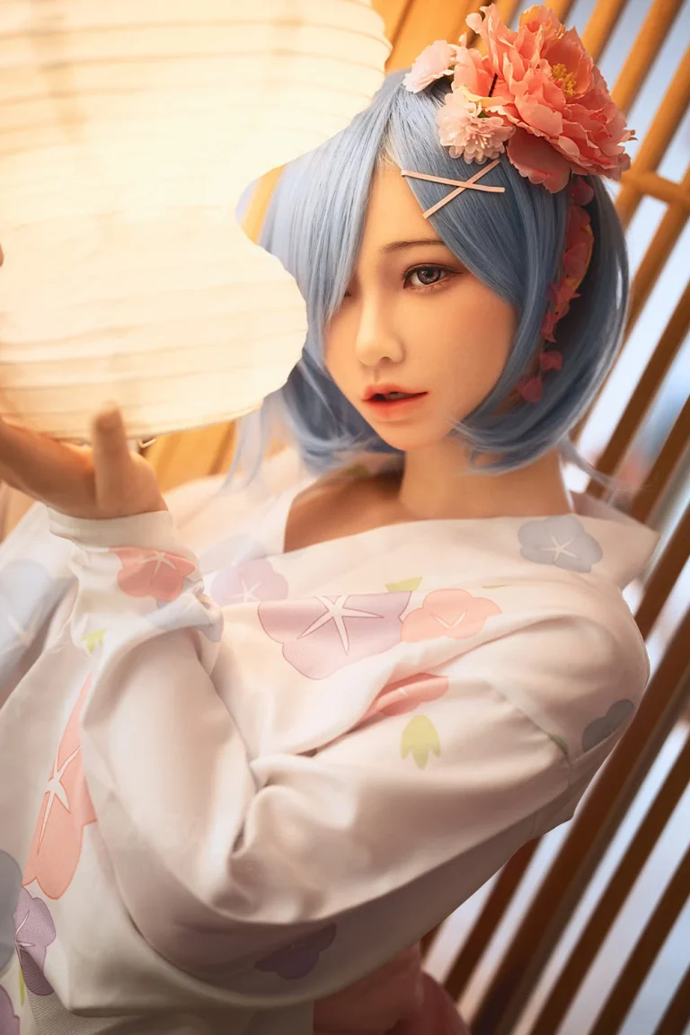 Jiusheng Doll 160 cm bonnet E silicone – Betty mâchoire mobile
