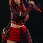 Sino Doll Soft-Max 167 cm bonnet G silicone Platinum – Linqiu — vue 1
