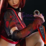 Sino Doll Soft-Max 167 cm bonnet G silicone Platinum – Linqiu — vue 4