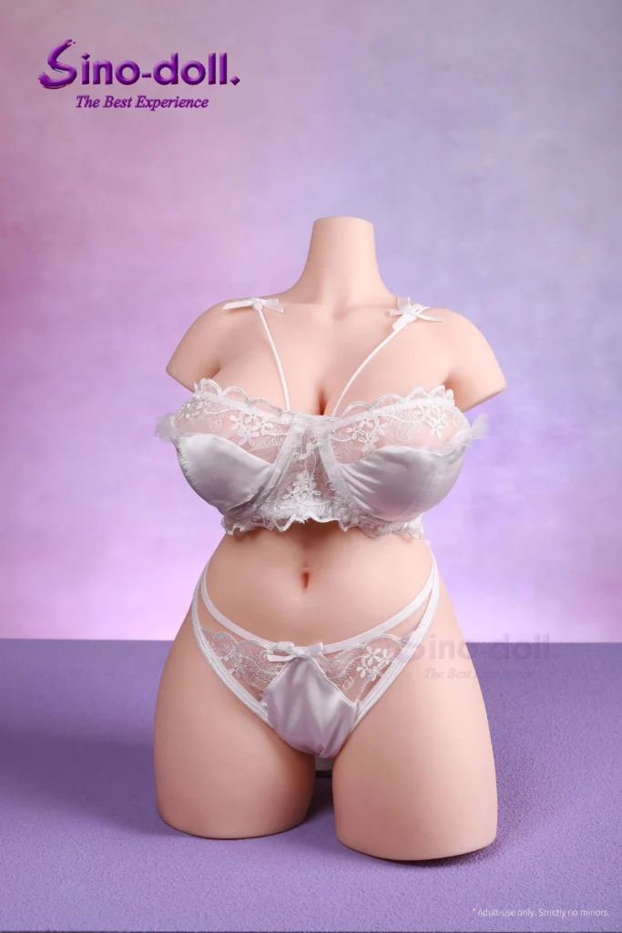 Sino Doll Soft-Max 47 cm silicone Platinum B49 Buste — vue 1