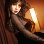 haut Sino 163 cm bonnet D silicone Platinum – Minan — vue 4