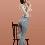 haut Sino 167 cm silicone Platinum série Recreated – Mimu (RRS+) — vue 3