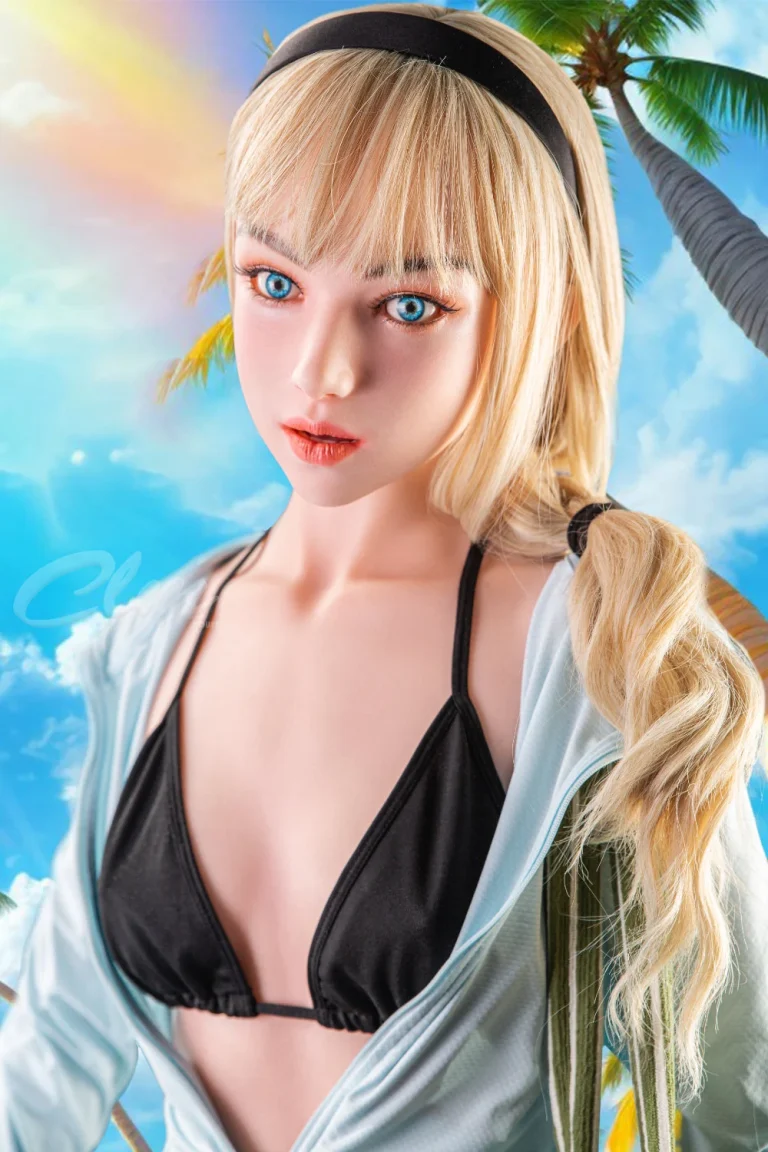 Climax Doll 157 cm silicone – Gali (mâchoire mobile)