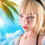 Climax Doll 157 cm silicone – Gali (mâchoire mobile) — vue 3
